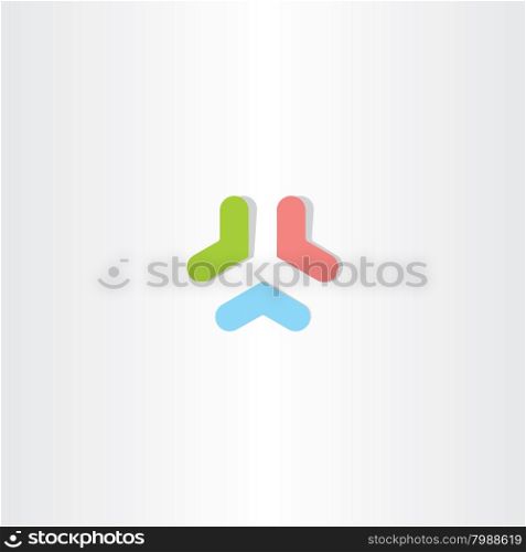 target point abstract business logo design