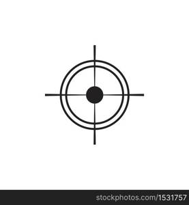 Target Vector icon illustration design template