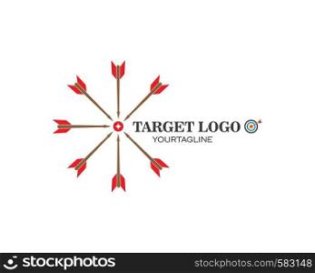target vector,icon logo illustration template
