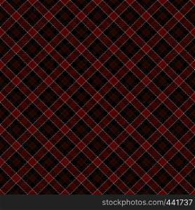 Tartan Plaid Scottish Seamless Pattern Background. Black, Red, Brown, Gold and White Color Wrap. Flannel Shirt Patterns. Trendy Tiles Vector Illustration for Wallpapers