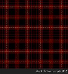Tartan Plaid Scottish Seamless Pattern Background. Black, Red, Green and Gold Color Wrap. Flannel Shirt Patterns. Trendy Tiles Vector Illustration for Wallpapers