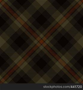Tartan Plaid Scottish Seamless Pattern Background. Brown and Beige Color Wrap. Flannel Shirt Patterns. Trendy Tiles Vector Illustration for Wallpapers