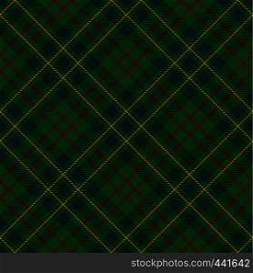 Tartan Plaid Scottish Seamless Pattern Background. Green, Brown, Red and Gold Color Wrap. Flannel Shirt Patterns. Trendy Tiles Vector Illustration for Wallpapers.