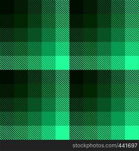 Tartan Plaid Scottish Seamless Pattern Background. Green Color Wrap. Flannel Shirt Patterns. Trendy Tiles Vector Illustration for Wallpapers.