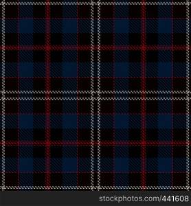 Tartan Plaid Scottish Seamless Pattern Background. Red, Black, Brown, Blue and White Color Wrap. Flannel Shirt Patterns. Trendy Tiles Vector Illustration for Wallpapers.