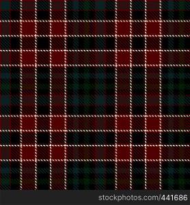 Tartan Plaid Scottish Seamless Pattern Background. Red, Black, Green, Blue and White Color Wrap. Flannel Shirt Patterns. Trendy Tiles Vector Illustration for Wallpapers.
