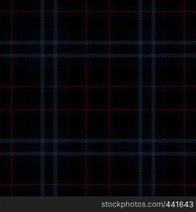 Tartan Plaid Scottish Seamless Pattern Background. Red, Dark Blue, Black and Blue Color Wrap. Flannel Shirt Patterns. Trendy Tiles Vector Illustration for Wallpapers.