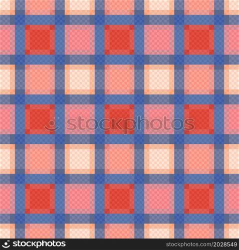 Tartan Scottish seamless pattern in muted beige, blue and pink colors, texture for flannel shirt, plaid, tablecloths, clothes, blankets and other textile
