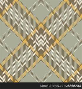 Tartan Seamless Pattern Background. Beige, Yellow and White Plaid, Tartan Flannel Shirt Patterns. Trendy Tiles Vector Illustration for Wallpapers.