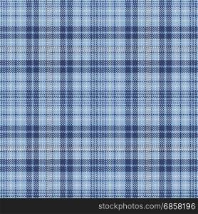 Tartan Seamless Pattern Background. Blue and White Plaid, Tartan Flannel Shirt Patterns. Trendy Tiles Vector Illustration for Wallpapers.