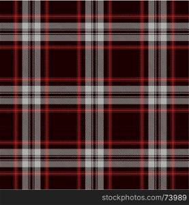 Tartan Seamless Pattern Background. Red, Black and Gray Plaid, Tartan Flannel Shirt Patterns. Trendy Tiles Vector Illustration for Wallpapers.