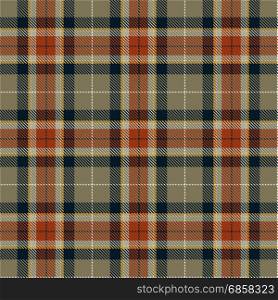 Tartan Seamless Pattern Background. Red, Black, Brown, Gold and White Plaid, Tartan Flannel Shirt Patterns. Trendy Tiles Vector Illustration for Wallpapers.