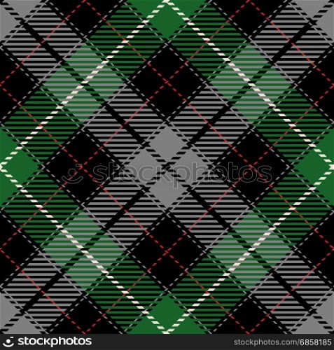 Tartan Seamless Pattern Background. Red, Black, Gray, Green and White Plaid, Tartan Flannel Shirt Patterns. Trendy Tiles Vector Illustration for Wallpapers.