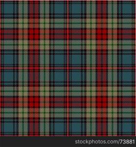Tartan Seamless Pattern Background. Red, Black, Green, Blue and Beige Plaid, Tartan Flannel Shirt Patterns. Trendy Tiles Vector Illustration for Wallpapers.