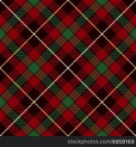 Tartan Seamless Pattern Background. Red, Black, Green, Yellow and White Plaid, Tartan Flannel Shirt Patterns. Trendy Tiles Vector Illustration for Wallpapers.