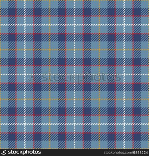 Tartan Seamless Pattern Background. Red, Blue, Yellow and White Plaid, Tartan Flannel Shirt Patterns. Trendy Tiles Vector Illustration for Wallpapers.