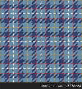 Tartan Seamless Pattern Background. Red, Blue, Yellow and White Plaid, Tartan Flannel Shirt Patterns. Trendy Tiles Vector Illustration for Wallpapers.