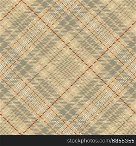Tartan Seamless Pattern Background. Red, Brown, Beige and White Plaid, Tartan Flannel Shirt Patterns. Trendy Tiles Vector Illustration for Wallpapers.