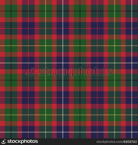 Tartan Seamless Pattern Background. Red, Green, Black, Yellow, Blue and White Plaid, Tartan Flannel Shirt Patterns. Trendy Tiles Vector Illustration for Wallpapers.