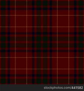 Tartan Seamless Pattern Background. Red, Green, Gold and Blue Color Plaid. Flannel Shirt Patterns. Trendy Tiles Vector Illustration for Wallpapers.