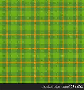 Tartan Seamless Pattern Background to St. Patrick&rsquo;s Day. Vector Illustration