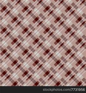 Tartan seamless patterns in grey and beige colors. Vector illustration