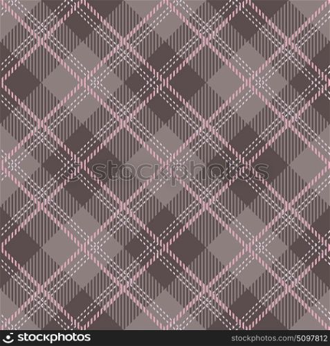 Tartan seamless vector patterns in gray-and-pink colors
