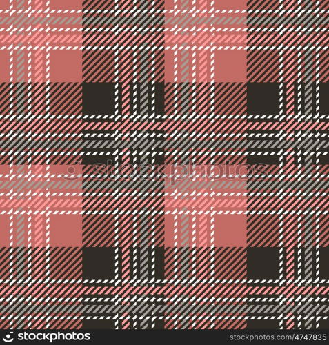 Tartan seamless vector patterns in pink-gray colors