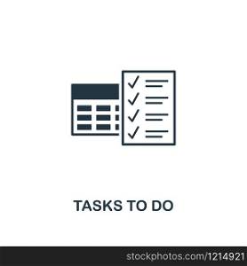 Tasks To Do icon. Creative element design from productivity icons collection. Pixel perfect Tasks To Do icon for web design, apps, software, print usage.. Tasks To Do icon. Creative element design from productivity icons collection. Pixel perfect Tasks To Do icon for web design, apps, software, print usage