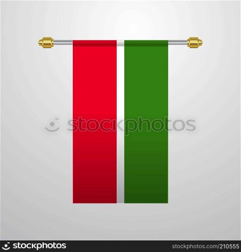 Tatarstan hanging Flag