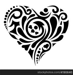 tatoo vector heart