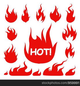 Tattoo fire symbol. Vintage red hot flaming fires burn abstract isolated vector tribal rod logo design fireflame cool drawing emblem set. Tattoo fire symbol. Vintage red hot flaming fires burn abstract isolated vector tribal rod logo design set