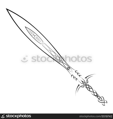 Tattoo sword