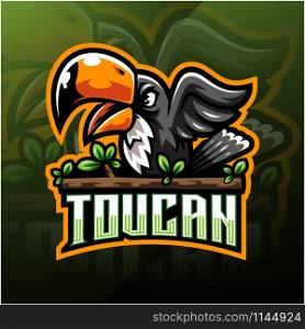 Taucan esport mascot logo design