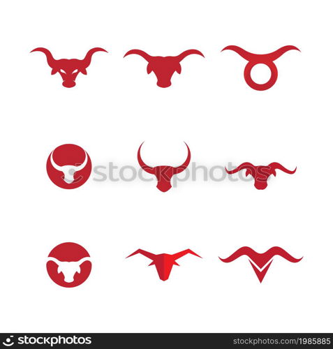 Taurus Logo Template vector icon illustration design