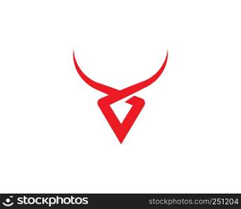 Taurus Logo Template vector icon illustration design