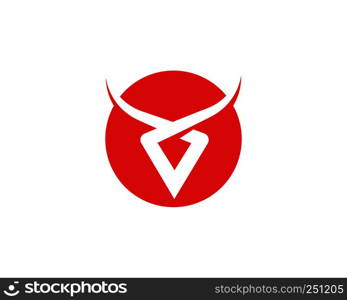 Taurus Logo Template vector icon illustration design