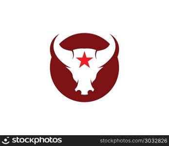 Taurus Logo Template vector icon. Taurus Logo Template vector icon illustration design