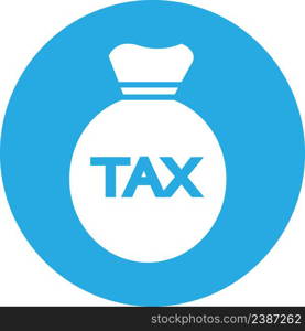 Tax icon sign symbol design