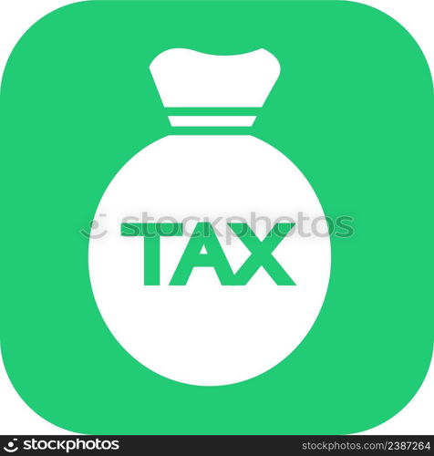 Tax icon sign symbol design