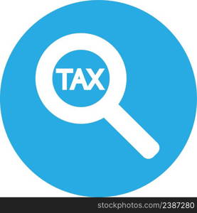 Tax icon sign symbol design