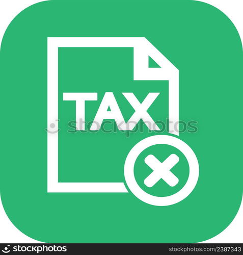 Tax icon sign symbol design