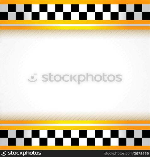Taxi background square