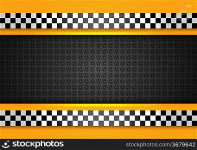 Taxi cab background, racing blank template