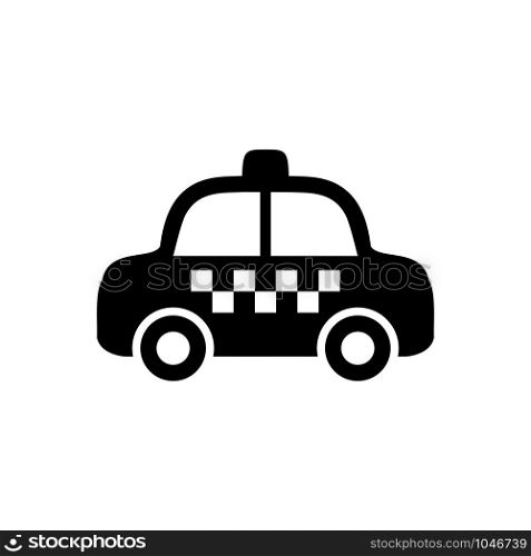Taxi car icon
