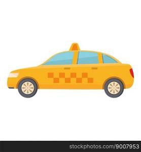Taxi car icon cartoon vector. Cab driver. Mobile order. Taxi car icon cartoon vector. Cab driver