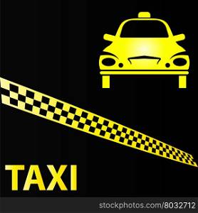 Taxi Icon Symbol Vector Illustration