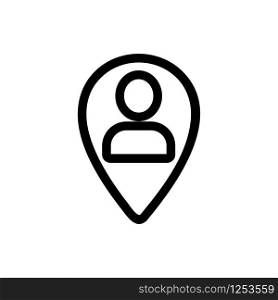 Taxi icon vector address. Thin line sign. Isolated contour symbol illustration. Taxi icon vector address. Isolated contour symbol illustration