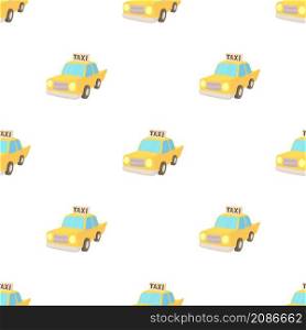 Taxi pattern seamless background texture repeat wallpaper geometric vector. Taxi pattern seamless vector