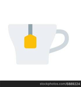 tea cup, icon on isolated background